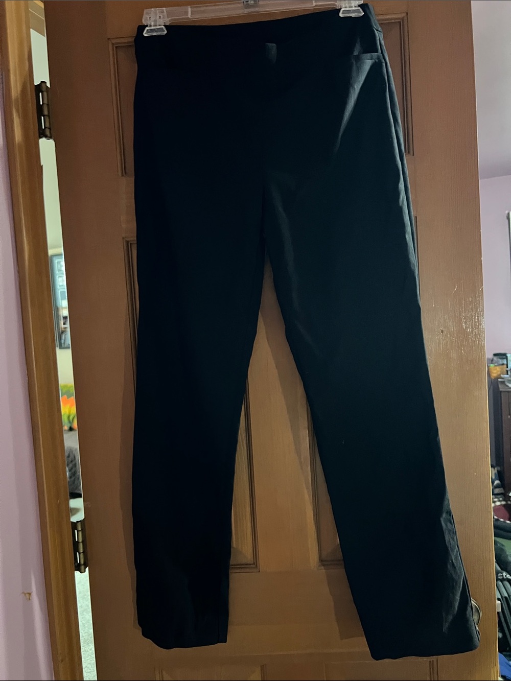 Chico's Black Straight-Leg Women's Pants